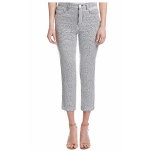 Sandro  Sequined Embellished Slim Slack Crop Pants